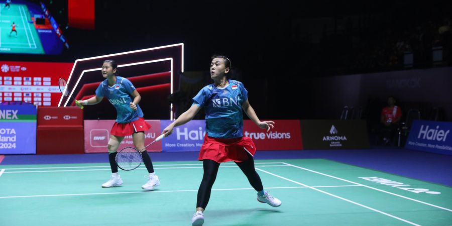 Thailand Open 2024 - Jadi Runner-up Lagi, Pelatih Sebut Penampilan Ana/Tiwi Tidak seperti pada Semifinal