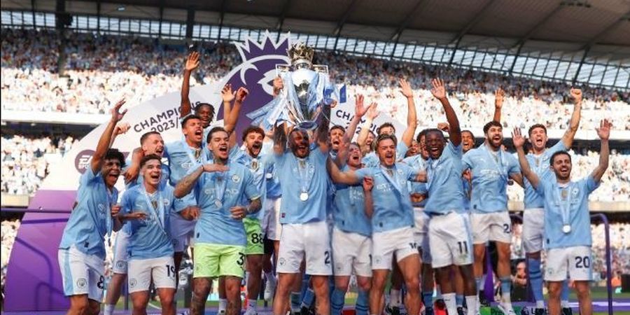 Hasil dan Klasemen Liga Inggris - Tak Ada Plot Twist, Man City Juara dan Arsenal Kembali Jaga Trofi The Citizens 2 Musim Beruntun