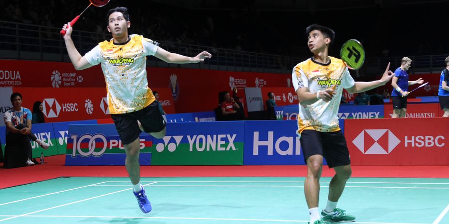 Hasil Indonesia Open 2024 - Sabar/Reza Menang, Duel Super Sengit Atas Rahmat/Yeremia sampai Detik Terakhir