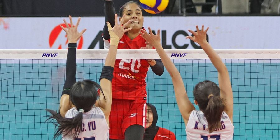 Hasil AVC Challenge Cup 2024 - Derita Indonesia di Laga Pertama, Keok di Tangan Hong Kong dengan Telak