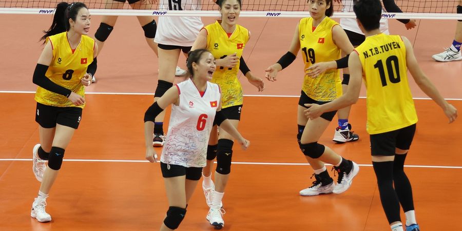 Klasemen AVC Challenge Cup 2024 - Vietnam Tegaskan Status Juara Bertahan, Indonesia di Atas Singapura