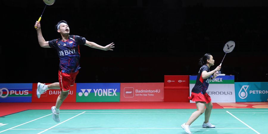 Malaysia Masters 2024 - Unggulan Denmark Dibikin Frustrasi dan Banting Raket, Rinov/Pitha Jaga Asa Gelar Juara Indonesia