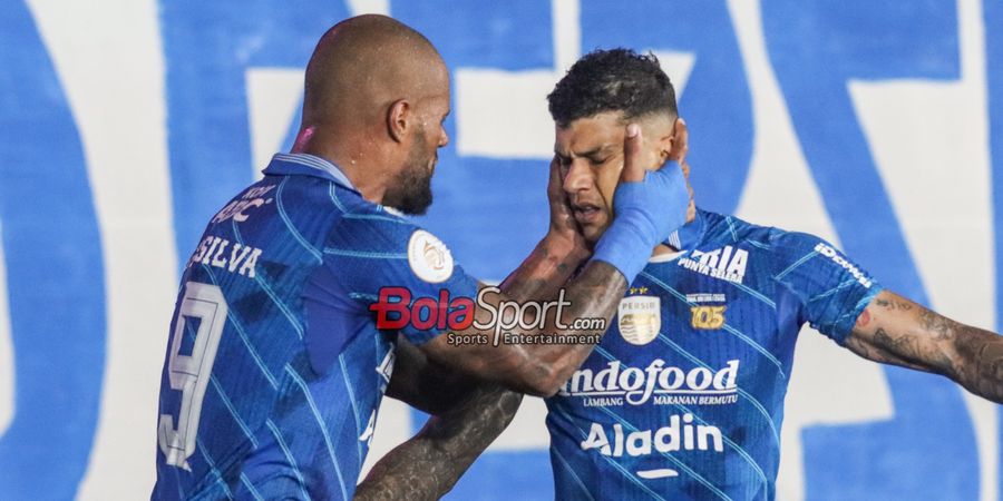 Championship Series Liga 1 - Diwarnai Gol Cungkil Ciro Alves, Persib Libas Madura United 3 Gol Tanpa Balas di Final Leg I