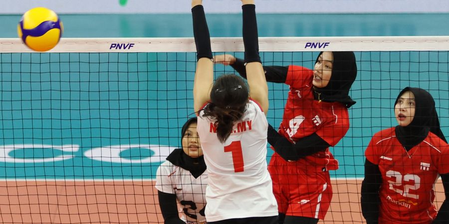 Hasil AVC Challenge Cup 2024 - Indonesia Kalah Terhormat, Curi Satu Set dan Bikin Vietnam Turunkan Pemain Mirip Aprilia Manganang