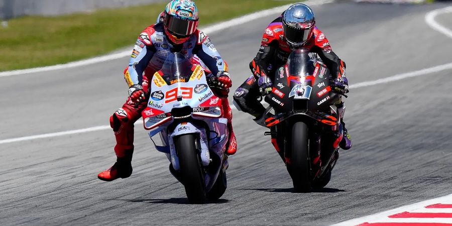 Hasil Kualifikasi MotoGP Inggris 2024 - Marc Marquez Andalkan Towing, Aleix Espargaro Curi Pole Position dari Bagnaia