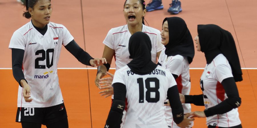 Ranking Voli Dunia FIVB - Indonesia Merosot, Jadi Nomor 3 dari Bawah di Antara Kontestan AVC Challenge Cup 2024