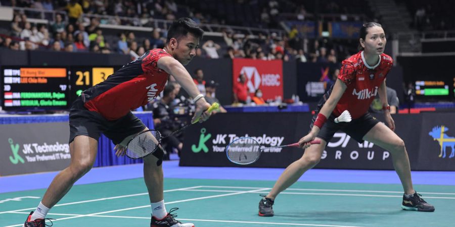 Singapore Open 2024 - Diganjar Skor Satu Digit, Dejan/Gloria Akui Panik dan Tertekan