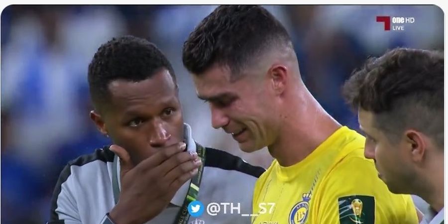 Al Nassr Gagal Juara, Ronaldo Nangis Sesegukan sampai Tak Bisa Dibujuk Teman Sendiri