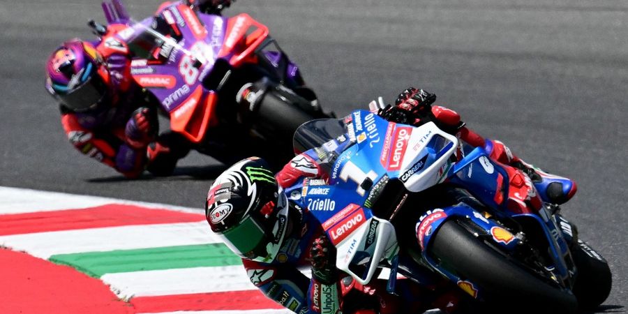 Hasil MotoGP Italia 2024 - Disambangi Valentino Rossi, Francesco Bagnaia Melejit dan Marc Marquez Gagal Podium