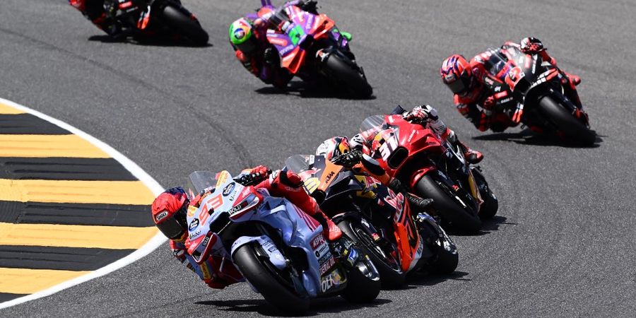 Link Live Streaming MotoGP Italia 2024 - Start 19.00 WIB, Mampukah Marc Marquez Jadi Juara Usai Naik Posisi dari Penalti Francesco Bagnaia