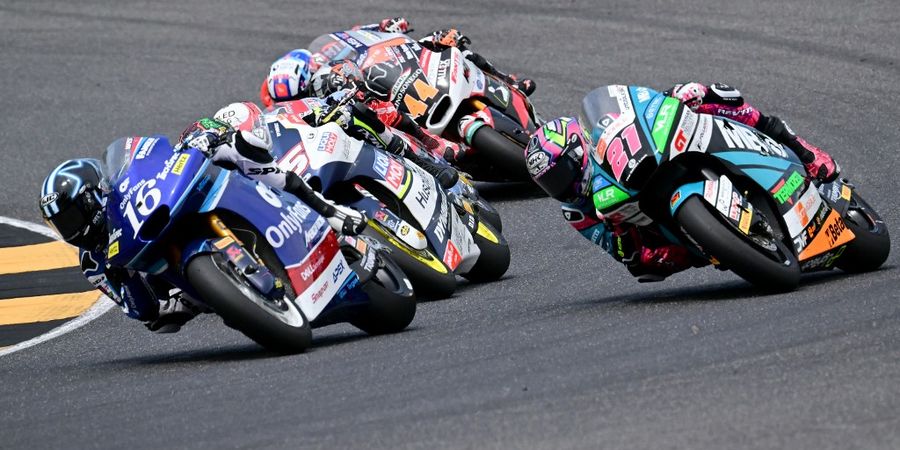 Hasil Moto2 Italia 2024 - Joe Roberts Menang di Tengah Kepungan Pembalap Spanyol, Mario Aji Finis Ke-15