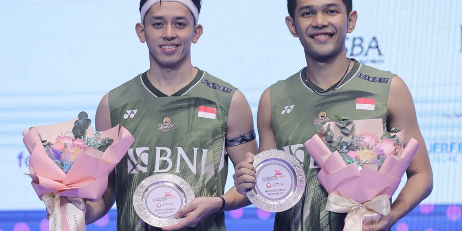 Singapore Open 2024 - Jadi Runner-up, Fajar/Rian Siap Tebus Saat Tampil di Rumah Sendiri