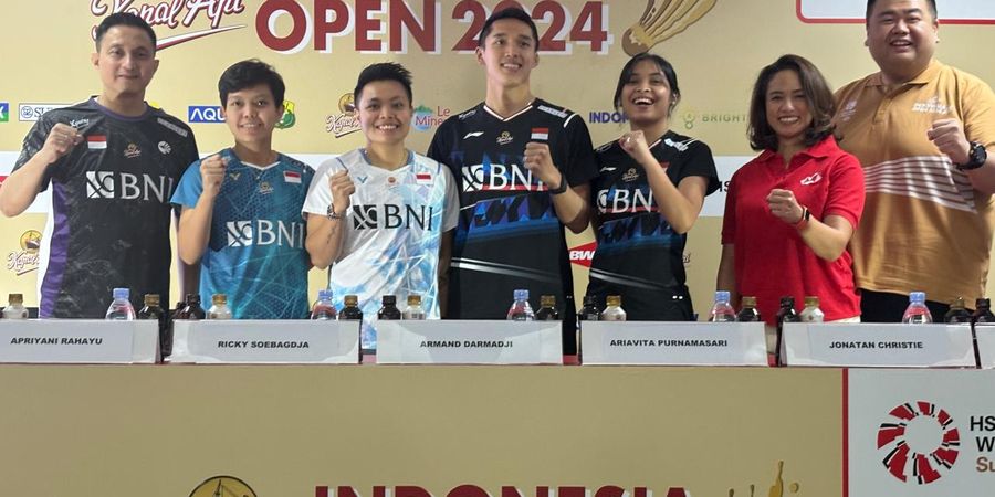 Indonesia Open 2024 - Persiapan Kunci Jonatan dkk menuju Olimpiade Paris 2024, Para Pemain Nomor 1 Hadir