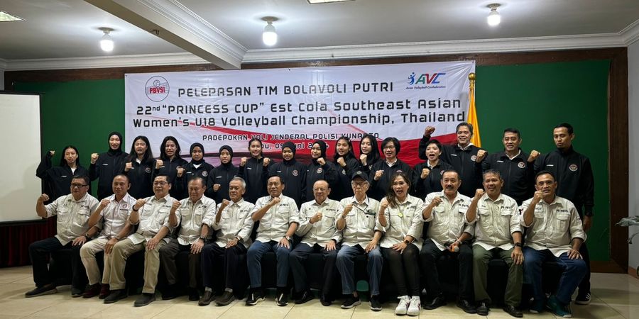 Olimpiade Jadi Tujuan, PBVSI Targetkan Timnas Putri U-18 Indonesia Tembus Final Dulu di Princess Cup