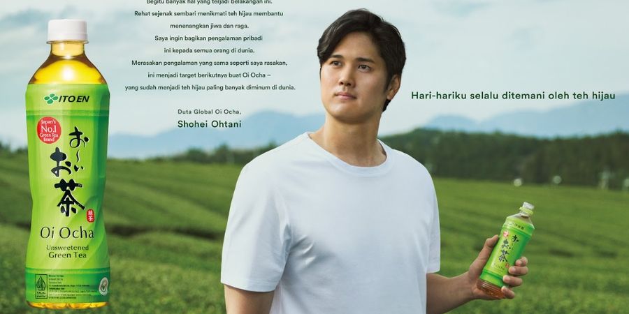 Bintang Bisbol Dunia Shohei Ohtani Suarakan Budaya Minum Teh Hijau untuk Ketenangan dan Kesehatan Mental