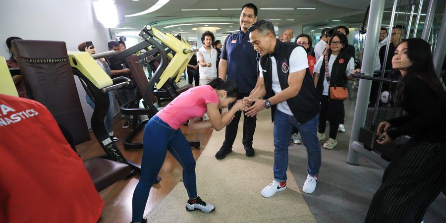 Sebelum Berangkat TC ke Belanda, CdM Anindya Bakrie Pantau Kesiapan Rifda untuk Olimpiade Paris 2024