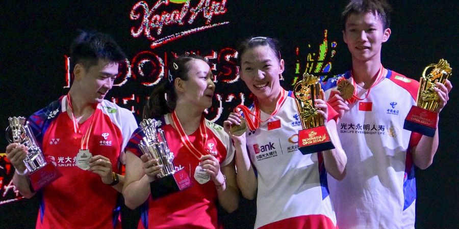 Indonesia Open 2024 - Dipecundangi Junior Sendiri Jelang Olimpiade Paris 2024, Zheng/Huang Tidak Kecewa karena Hal Ini