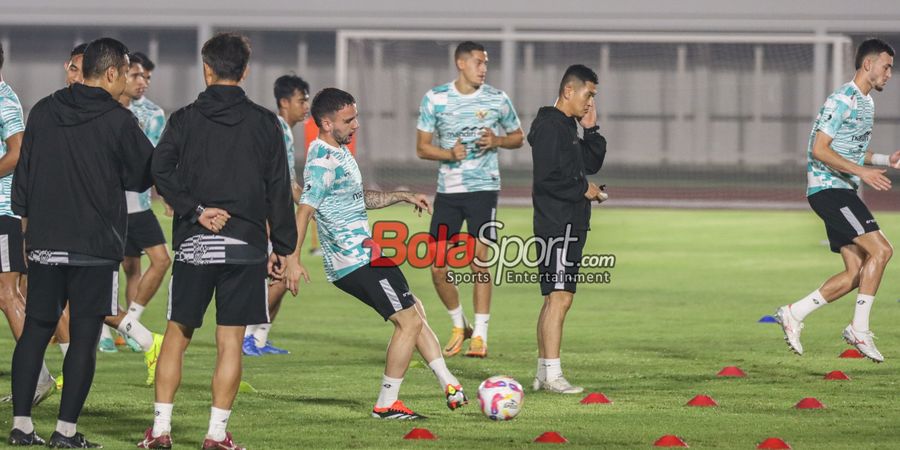 Shin Tae-yong Full Senyum, Calvin Verdonk Antusias Jalani Latihan Jelang Lawan Filipina