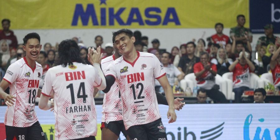 Rekap Hasil Proliga 2024 - STIN BIN Kalah Saat Farhan Halim dan Rivan Nurmulki Diturunkan, Kontras dengan Tim Putri BIN yang Menang Penuh