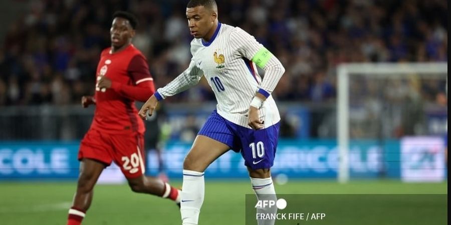 Hasil Uji Coba - Kylian Mbappe Main 16 Menit walau Dihajar Cedera 2 Kali, Timnas Prancis Ditahan Kanada