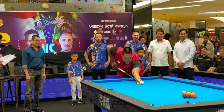 Dua Pebiliar Kelas Dunia Ikut Ramaikan Ekshibisi 10 Ball The Real King