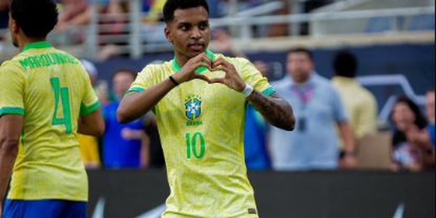 Hasil Uji Coba - Gol Rodrygo Dibalas Freekick Indah Winger AC Milan, Timnas Brasil Gagal Menang atas Amerika Serikat