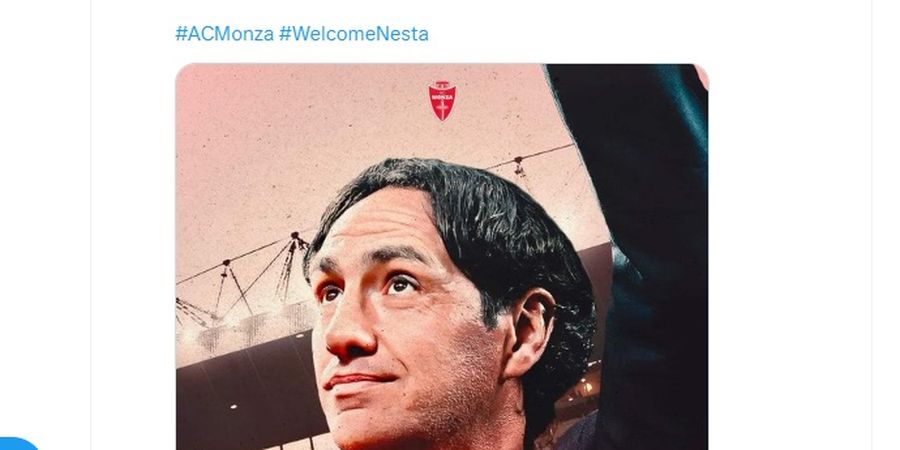 RESMI - Alessandro Nesta Jadi Pelatih Baru, Koneksi AC Milan di Monza Muncul Lagi