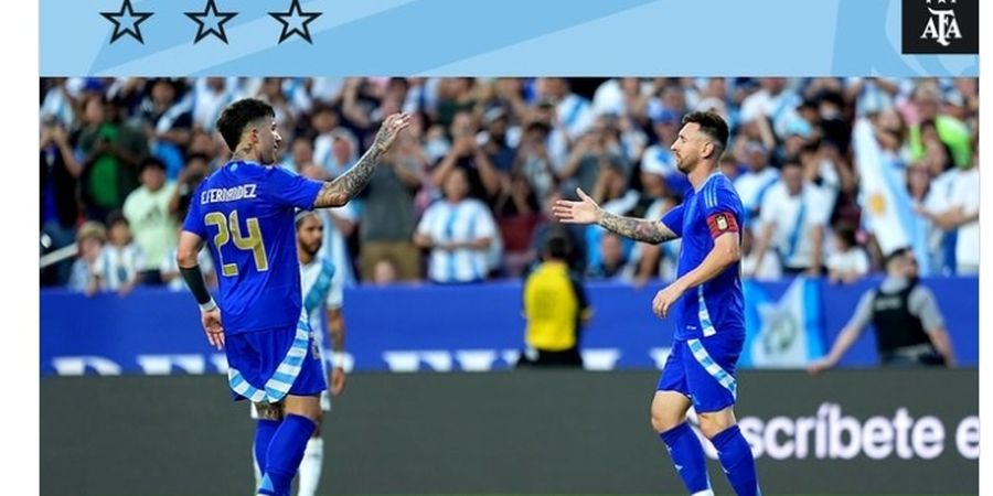 Prediksi Line-up Timnas Argentina Vs Kanada - Dipimpin Lionel Messi, Tim Tango Turunkan Skuad Identik Final Piala Dunia 2022