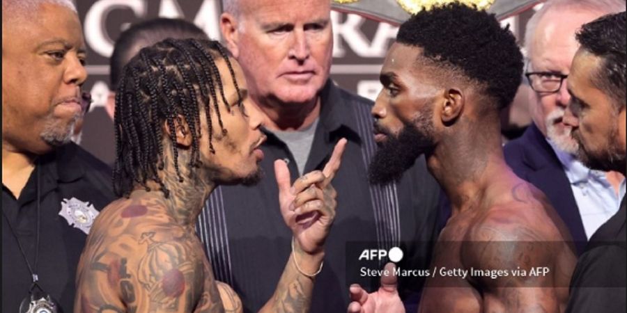 Hasil Tinju Dunia - Pakai Jurus Jotosan Dahsyat, Gervonta Davis Sucikan Si Hantu Frank Martin