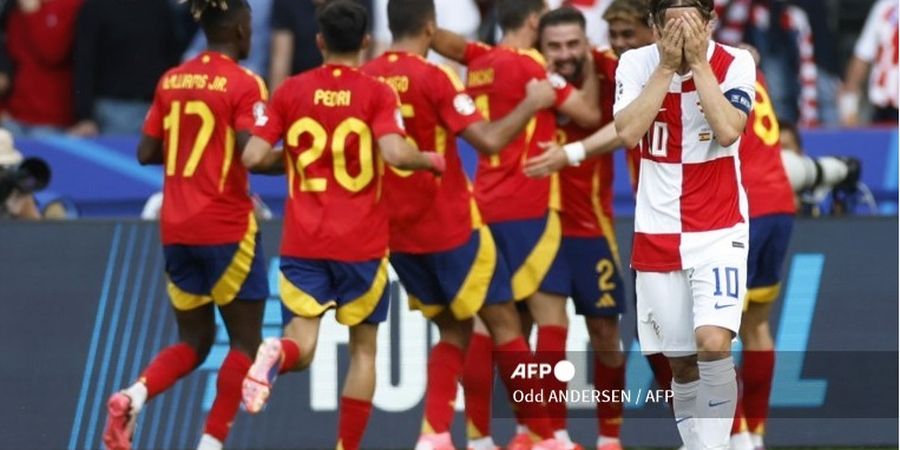 EURO 2024 - Muncul Suara Sumbang Usai Kalah dari Timnas Spanyol, Kroasia Usung Misi Wajib Menang Lawan Albania