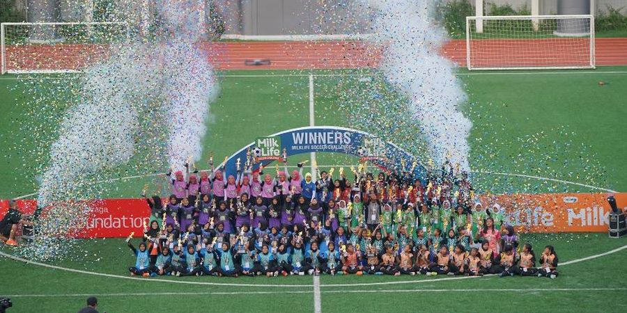 Daftar Juara Tim Sepak Bola Putri di MilkLife Soccer Challenge Kudus Series 2