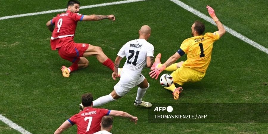 Hasil EURO 2024 - Kepahlawanan Jan Oblak Di-Cancel Striker AC Milan di Menit Terakhir, Slovenia vs Serbia Imbang 