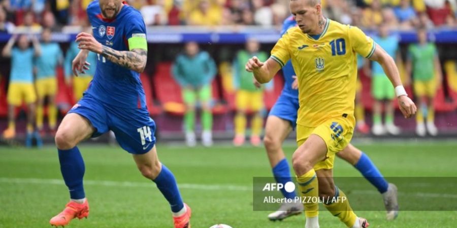 Hasil EURO 2024 - Comeback di Babak Kedua, Ukraina Kalahkan Slovakia