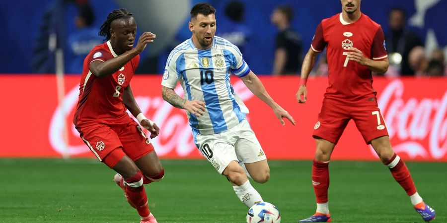 Hasil Copa America 2024 - Diwarnai Assist Lionel Messi, Timnas Argentina Lakoni Start Sempurna dengan Hancurkan Kanada