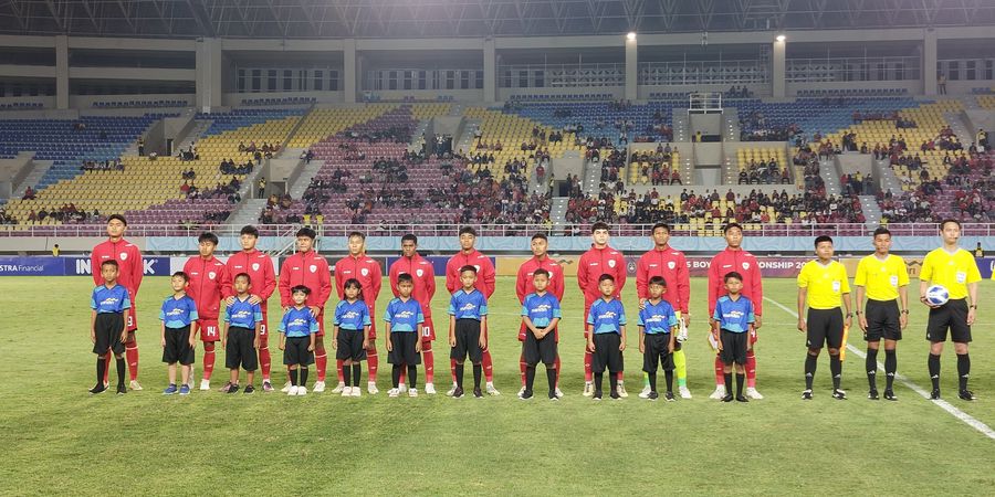 Lemparan Ala Pratama Arhan Buat Timnas U-16 Indonesia Unggul atas Singapura