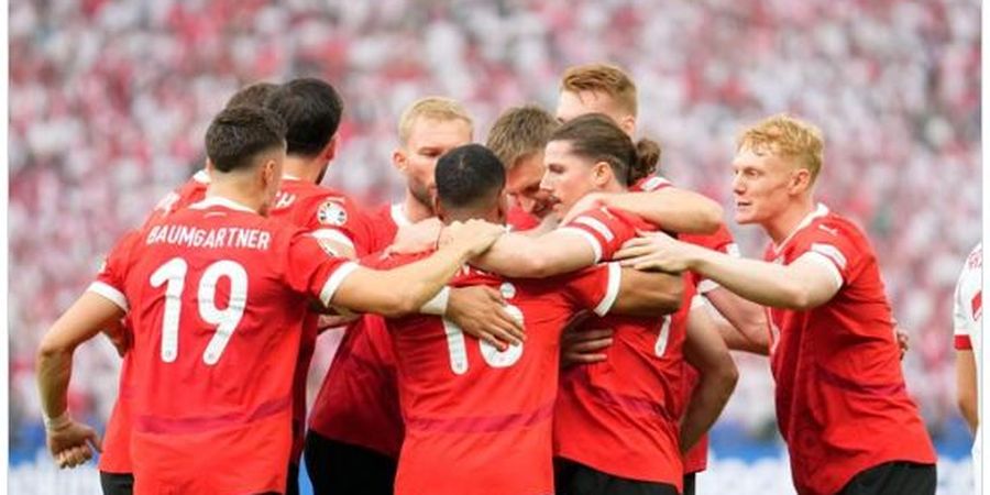 Hasil EURO 2024 - Austria Petik Tripoin Perdana Usai Libas Polandia