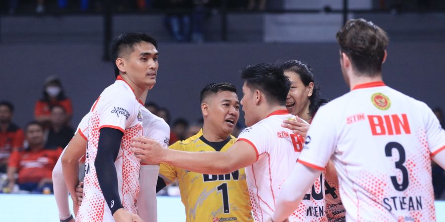 Proliga 2024 - Rivan Nurmulki Menggila dan Jadi Top Skor di Laga Terakhir, STIN BIN Sempurna untuk Final Four