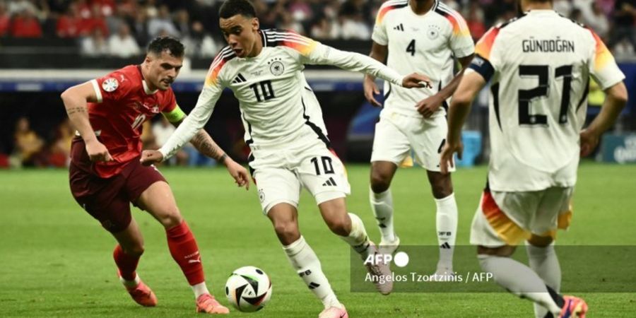 EURO 2024 - Granit Xhaka di Ambang Samai Rekor Cristiano Ronaldo