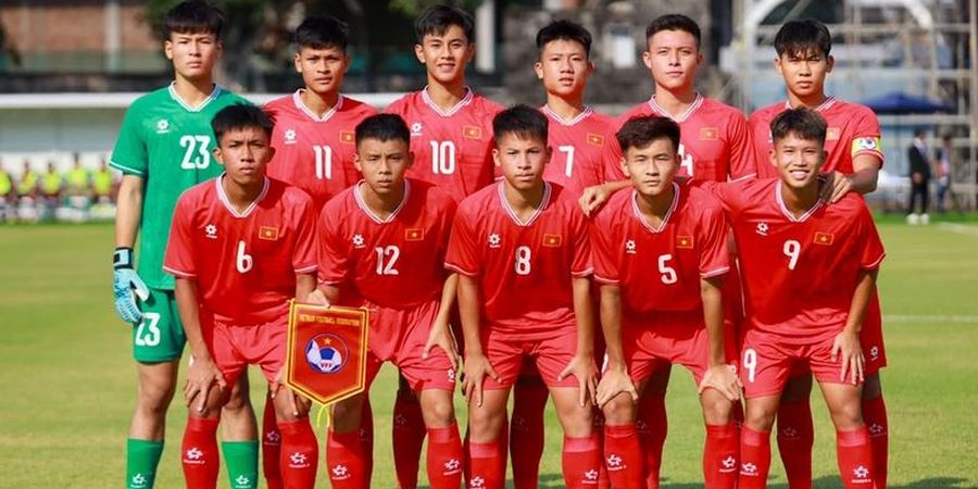 Sempat Sombong Usai Pesta Gol Lawan Brunei, Kini Vietnam Panik Terancam Gagal ke Semifinal ASEAN Cup U-16 2024