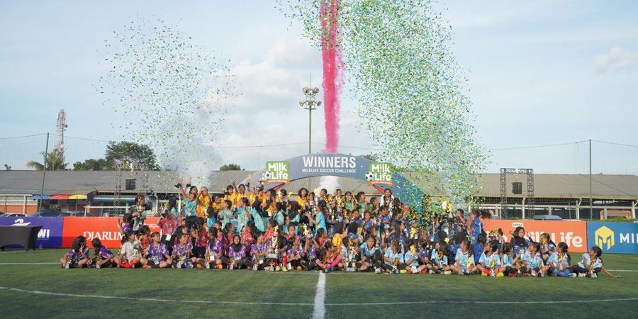 Daftar Juara Tim Sepak Bola Putri di MilkLife Soccer Challenge Bandung Series 1