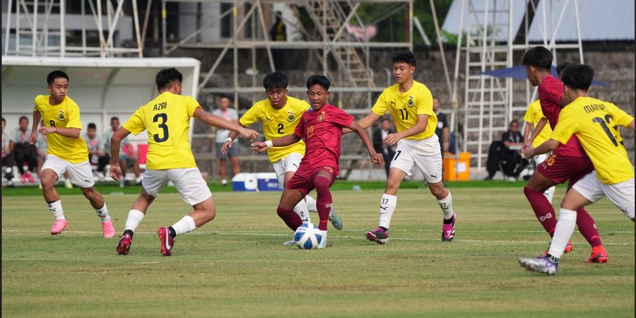 Hasil ASEAN Cup U-16 2024 - Tak Terbendung, Myanmar Pesta Gol ke Gawang Brunei Darussalam