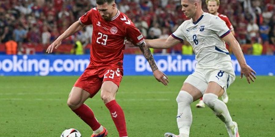 Hasil EURO 2024 - Kompak Mandul Bareng Inggris, Denmark Lolos ke 16 Besar