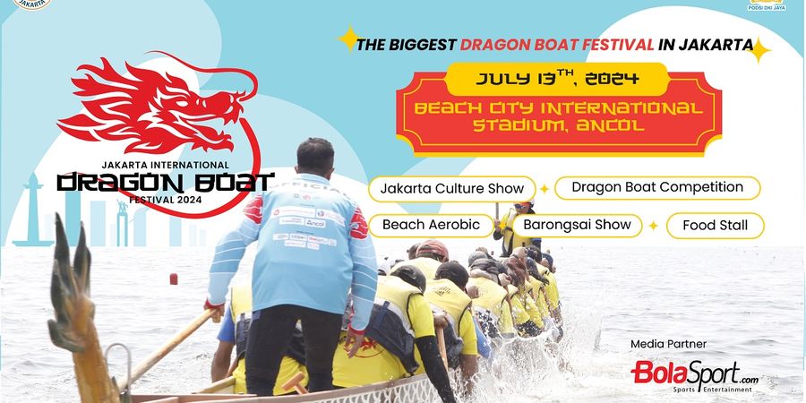 Jakarta International Dragon Boat Festival 2024 Ikut Rayakan Hari Ulang Tahun Jakarta yang Ke-497