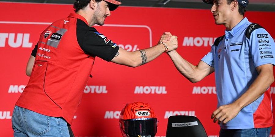 MotoGP Belanda 2024 - Bagnaia Jawab Persaingan dengan Marc Marquez Bakal Memanas, Baik atau Buruknya Lihat Nanti