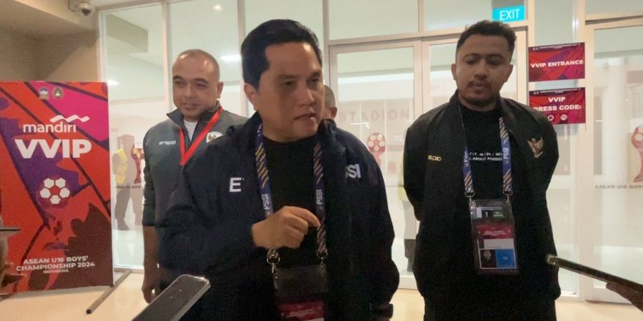 Kata Erick Thohir setelah Timnas U-16 Indonesia Kalah dari Australia dan Gagal ke Final ASEAN Cup U-16 2024: Kita Sikat Mereka pada Oktober 