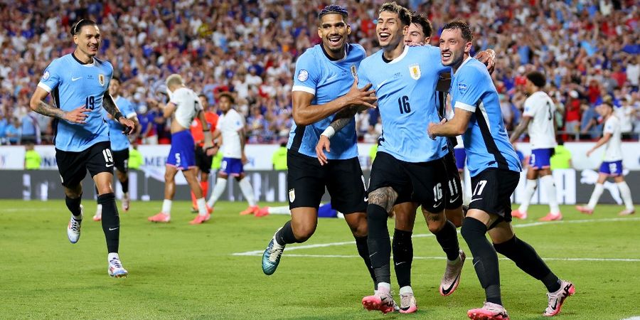 Hasil Copa America 2024 - Timnas Uruguay Lolos Perempat Final, Gol Pemain yang Pernah Dicekik Messi Singkirkan Amerika Serikat