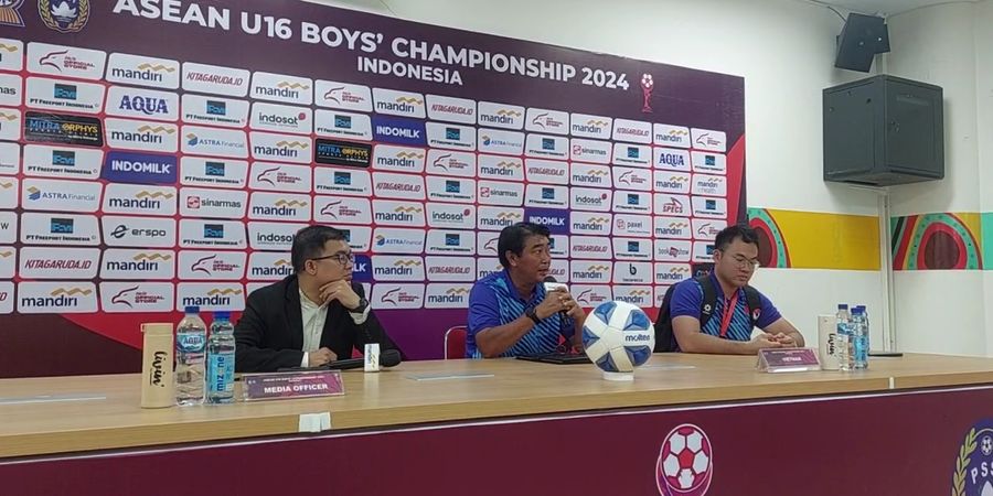 ASEAN Cup U-16 2024 - Dibobol 5 Gol oleh Timnas U-16 Indonesia, Pelatih Vietnam: Pemain Buat Kesalahan Konyol