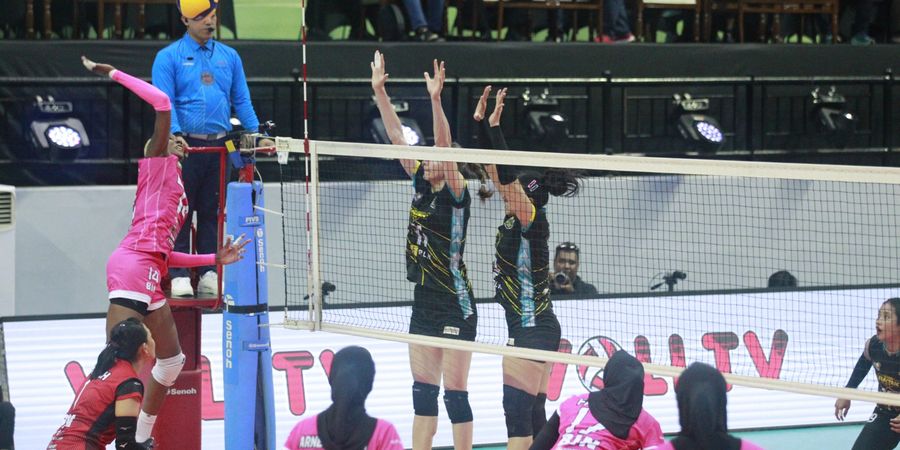 Hasil Final Four Proliga 2024 - Megawati dkk Bayar Kegagalan, BIN Sempurna Tekuk Electric PLN