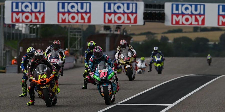 Hasil Kualifikasi Moto2 Jerman 2024 - Lebih Cepat Tak Cukup Bantu Mario Aji, Murid Valentino Rossi Pole Position