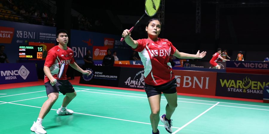 Hasil Final Kejuaraan Asia Junior 2024 - Start Buruk Berujung Anti-klimaks, Darren/Nadine Raih Medali Perak